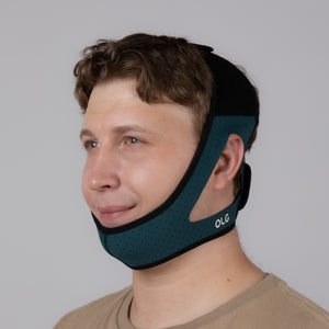 OLG Anti-Snore Chin Strap – CPAP Friendly, Breathable Mesh Support for Restful Sleep