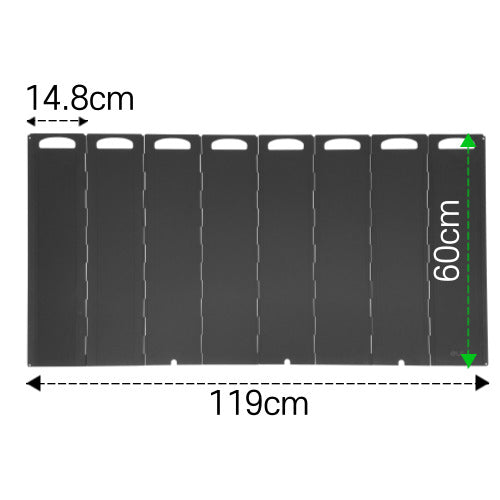 OLG Camp Stove Windscreen 23.6 inch Camping Shield (Tinplate) Wind Screen for Stoves